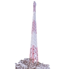 4 Legged Galvanized ASTM A123 Angle Steel Tower Communication Radio Wifi Gsm