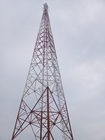 Sign Post Hot Galvanized 10m Telecommunication Steel Tower