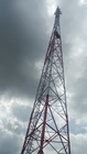 110km/H Galvanised Tv Antenna Tower For Telecom