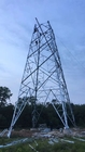 Circle Telecommunication Steel Tower 50m 60m Four Leg