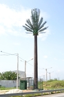 Q235B Steel Monopole Galvanized Tower Palm Tree Camouflaged