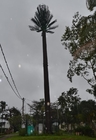 Pine Tree Mobile Tubular Antenna Tower For Telecommunication