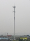 High Light Construction Site Telecom Mast Tower Steel Q235 Q420