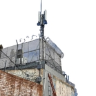 Hot Dip Galvanized Rooftop Antenna Mast Tower Pole Steel Q235 Q345