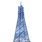 Telecommunication Steel Tubular Tower With Hot Dip Galvanized