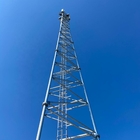 Steel Lattice Tubular Telecom Mobile Antenna Tower 3 Or 4 Legged