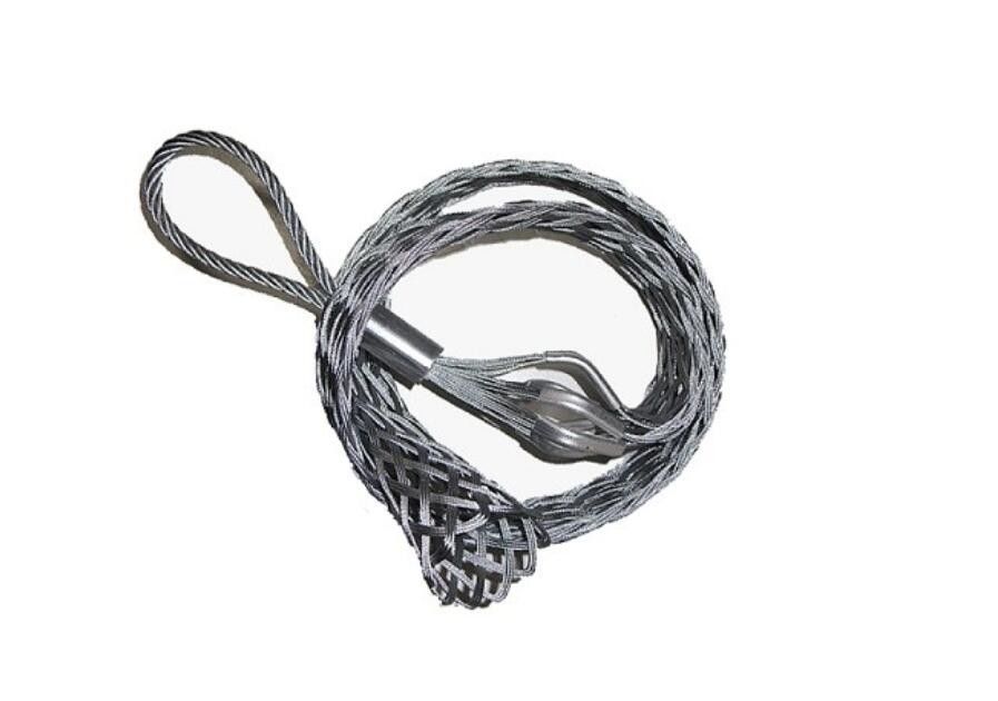 20 KN Steel Electrical Cable Pulling Grips Single Head Type