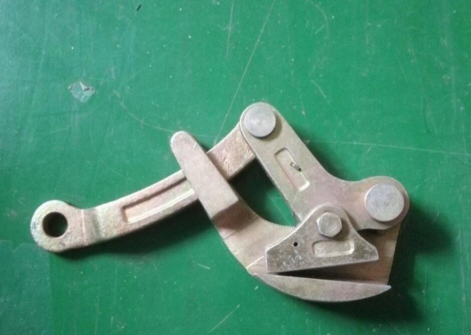 10KN Single Cam Wire Cable Grippers / Earth Wire Gripper Tool For Steel