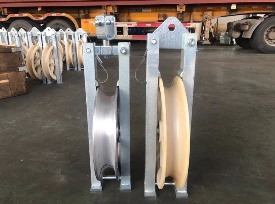 Nylon Single Sheave ACSR Conductor Stringing Blocks