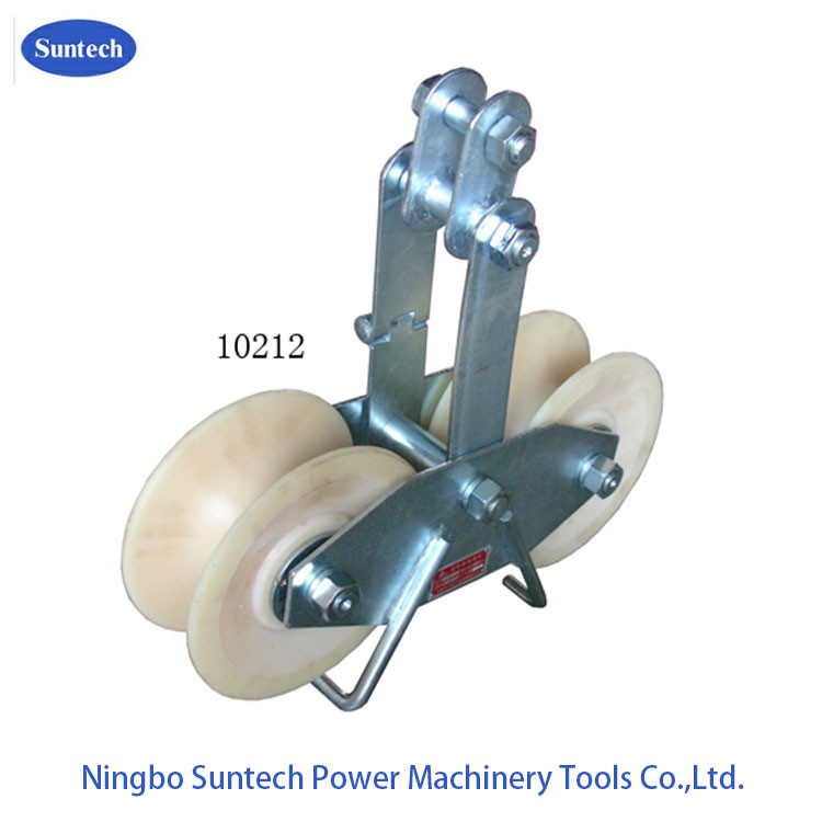 Cable Tandem Wire Stringing Pulley Conductor Stringing Block For Conductor