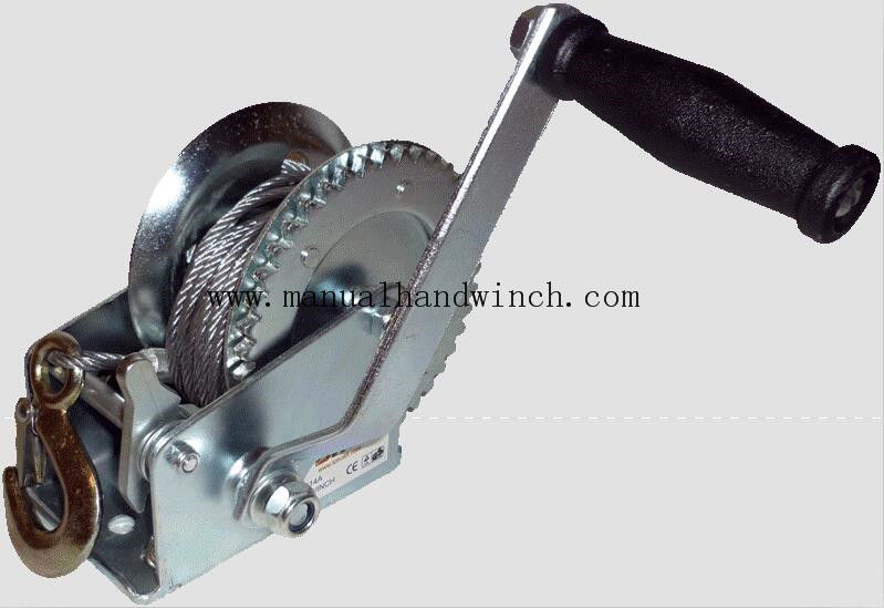 Small 600LBS 3000LBS Manual Drum Winch