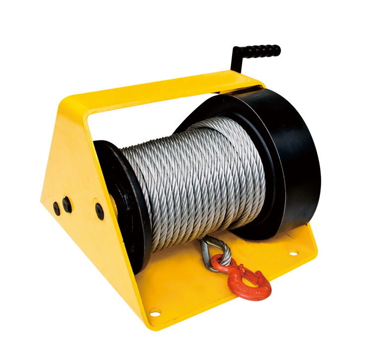 GR2000 Single Drum 2200Lb Manual Lifting Worm Gear Winch