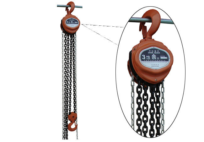 12m Manual Chain Hoist 200KN Transmission Line Stringing Tools