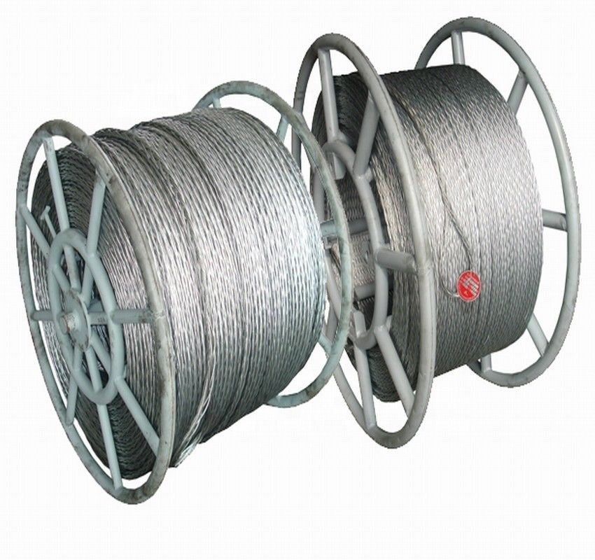 Hexagon Galvanized Cable Pulling Device Anti Twisted Pilot Wire Rope With 6 Squares