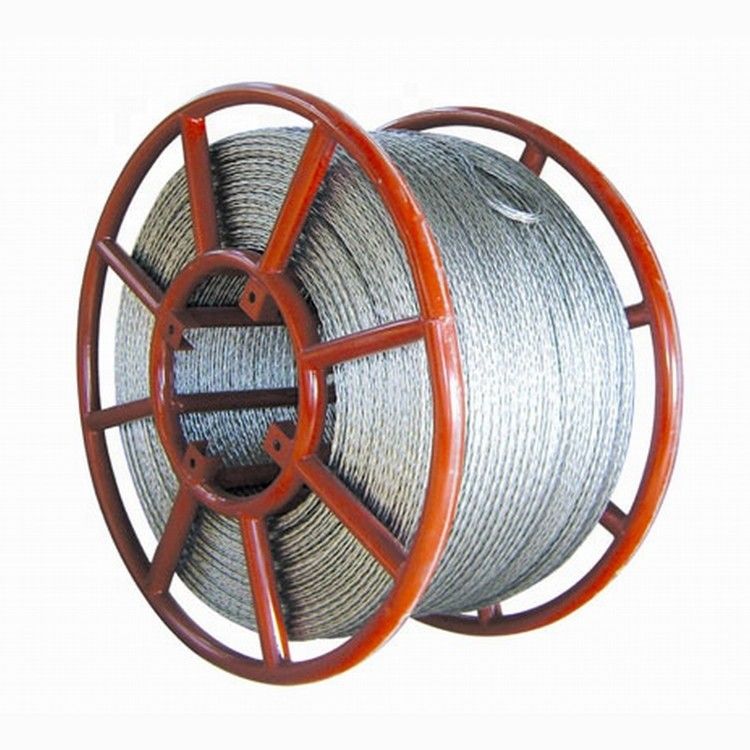 Hexagon Galvanized Cable Pulling Device Wire Rope Anti Twisted With 6