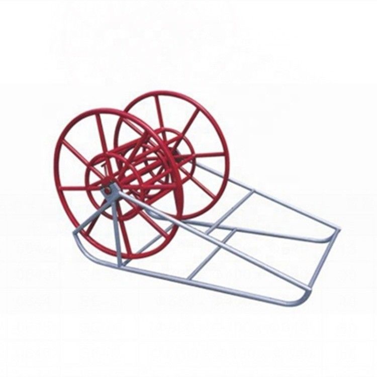 ISO 15101 59kg Hydraulic Tensioner Electrical Cable Reel Stands For Overhead Line