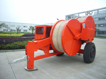 180KN Hydraulic Cable Tensioner Construction Equipment In Site