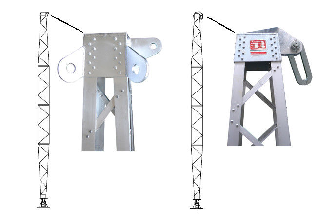 Aluminum Alloy Electrical Gin Pole Tower Erection Tools