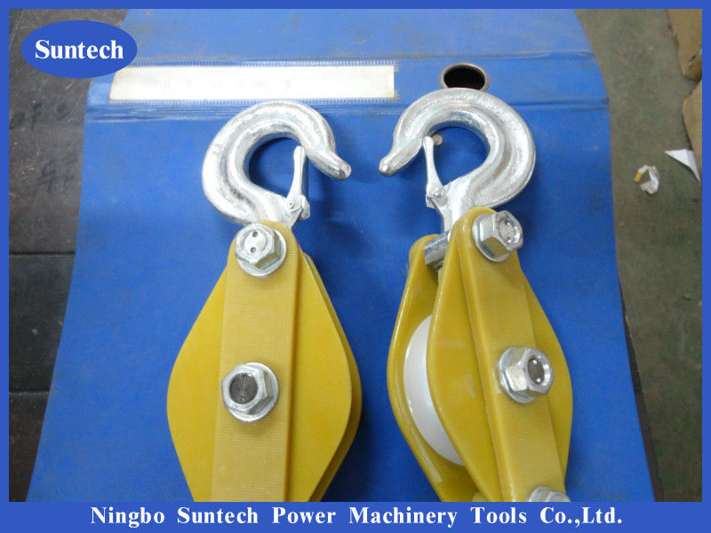 Open Type MC Nylon Tower Erection Tools Hoisting Tackle