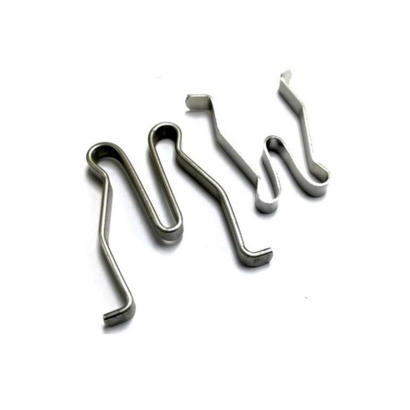 Disc Insulator W Type Wire Spring Clips With Smooth Surface