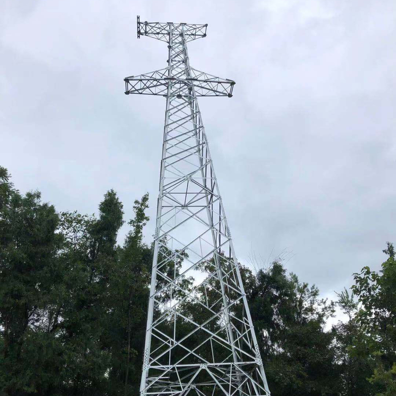 110KV HDG Angle Steel Pylon Transmission Tower