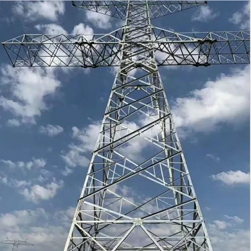 HDG Anger Steel Lattice Towers For Electric Transmission Line