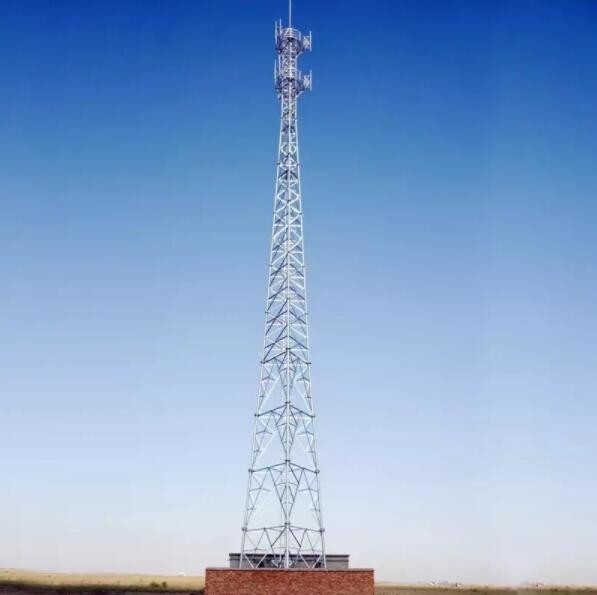 138kv HDG Telescopic Antenna Mast For Utility Service