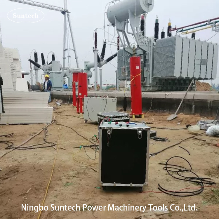 108kVA 27kV 100kV Series High Voltage Resonant Test System Portable Type