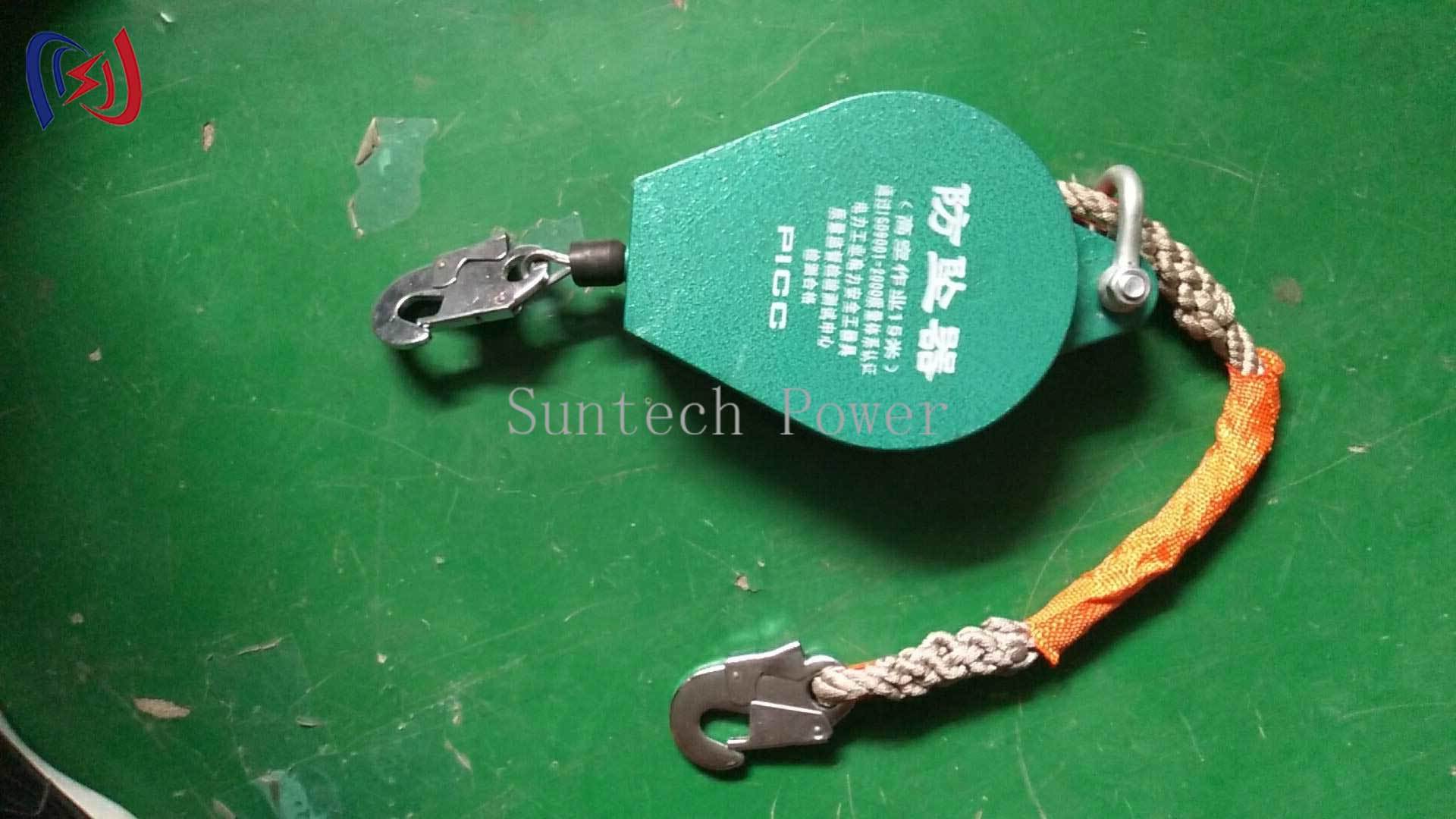 PPE Professional Anti Fall Device For High Voltage Line Work And Tower ...