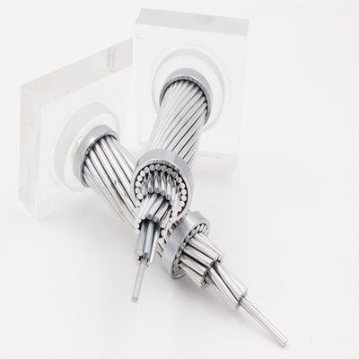 Overhead Bare Aluminum Conductor Steel Reinforced Strands For ACSR Conductor