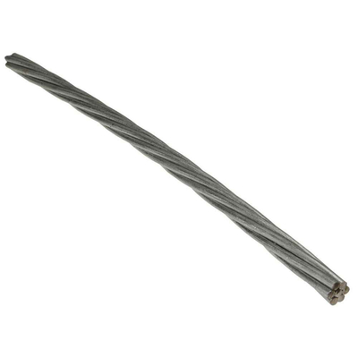 Overhead Bare Aluminum Conductor Electric Galvanized Steel Wire Strand