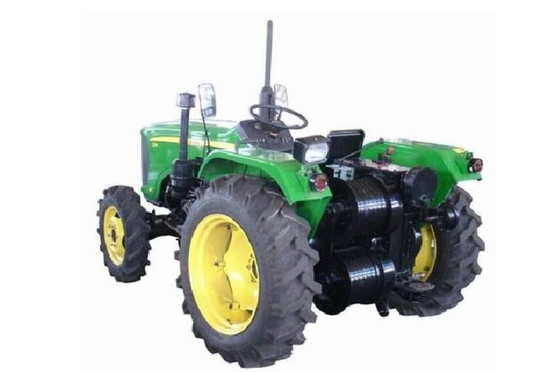 22kW Power Cable Winch Puller / Tractor Drawn Winch 304 Four Wheel Drive