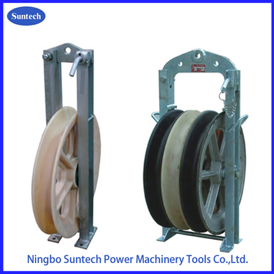 508x100mm Pilot Bundled Conductor Stringing Blocks For Transmission Line