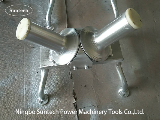 One Way Wire Pulling Rollers / V Shaped Cable Pulling Rollers 10kN Rated Load