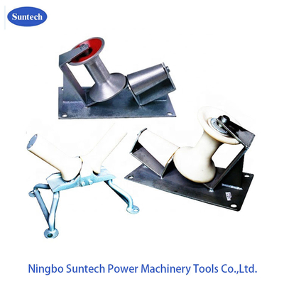 Small Turning Radius Wire Pulling Rollers V Shaped Nylon Sheave Material