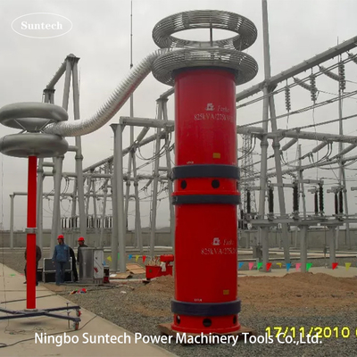 30-300Hz Frequency High Voltage Resonant Test System With Variable Frequency Power Source