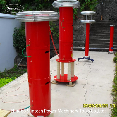 Portable AC Resonant Test System For 132KV GIS Test With 60 Mints Duty Cycle