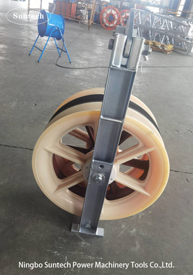 MC Nylon Sheaves Conductor Stringing Blocks Transmission Line Construction