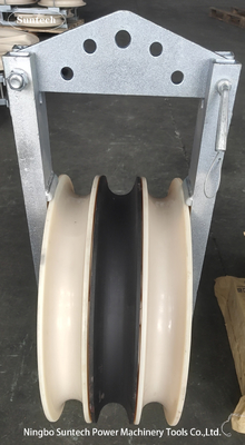 MC Nylon Sheaves Conductor Stringing Blocks Transmission Line Construction