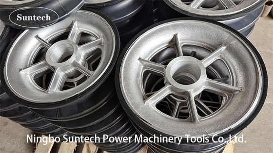 Transmission Line 508 x100mm MC Pulley Wheels For Stringing Block