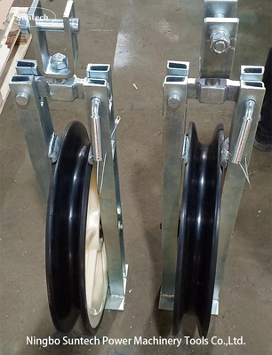 Transmissioin Line Cable Pulling Conductor Pulley Stringing Blocks