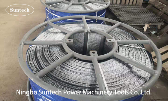 Non Rotating Anti Twist Galvanized Steel Pilot Wire Rope