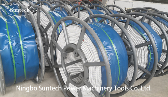 Anti Twist Galvanised Steel Cable Pilot Wire Rope For Transmission Line