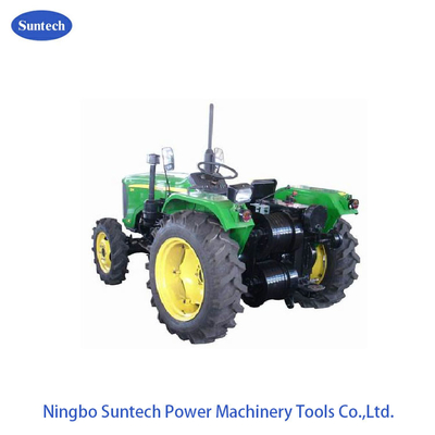 22kW Power Cable Winch Puller / Tractor Drawn Winch 304 Four Wheel Drive