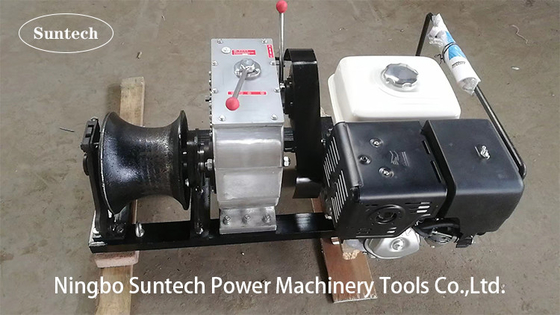 Diesel Engine 5 Ton Winch Electrical Power Line Construction High Speed Winch