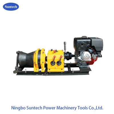 Efficient Power Cable Winch Puller Threading Machine For Construction 11m/Min