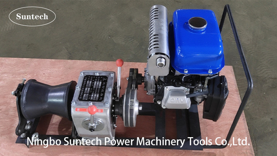 3 Ton Pulling Hoist Cable Winch Puller Small Size With Yamaha Gasoline Engine