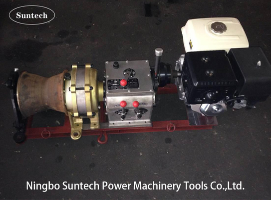 Speedy Shaft Drive Transmission Cable Winch Puller With Gasoline Honda GX390 13HP Engine