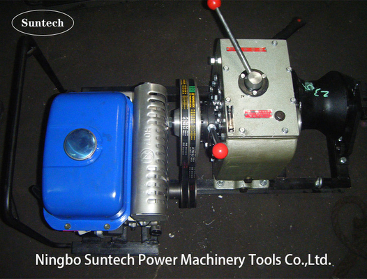 Capacity 30KN 3 Ton Cable Winch Puller Power Hoisting 8m / Min Fast Traction Speed