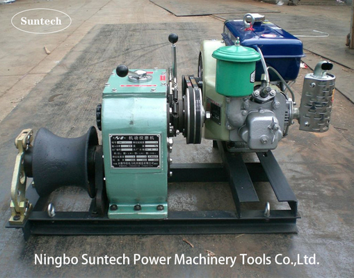 Lightweight 1 Ton Cable Winch Puller 10KN Pulling Force High Performance